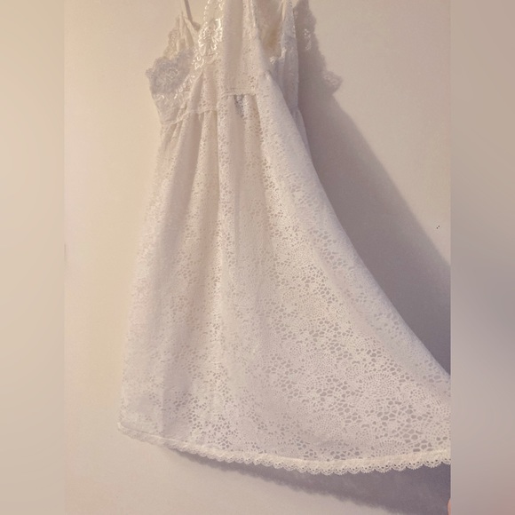 In Bloom Women’s Lace Slip Night Dress Sheer Lingerie - Picture 4 of 7